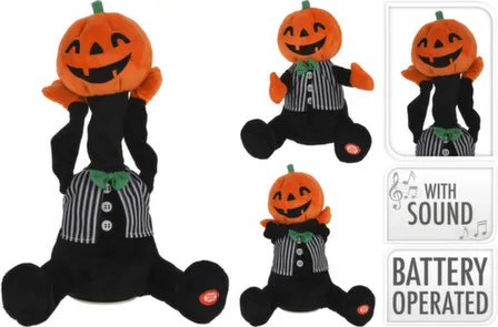 Купить Декорация Хэллоуиновский персонаж, с подсветкой и звуком, высота 28 см, в ассортименте, Koopman в интернет-магазине Akvilon.kz