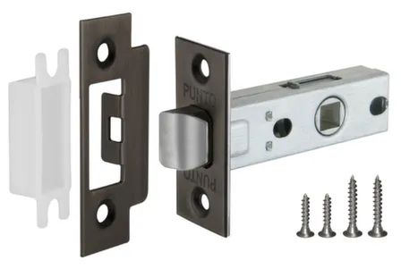 Купить Защелка врезная L45-8 Punto Графит в интернет-магазине Akvilon.kz