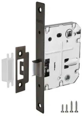 Купить Защелка врезная L72-50 Puntо Графит в интернет-магазине Akvilon.kz