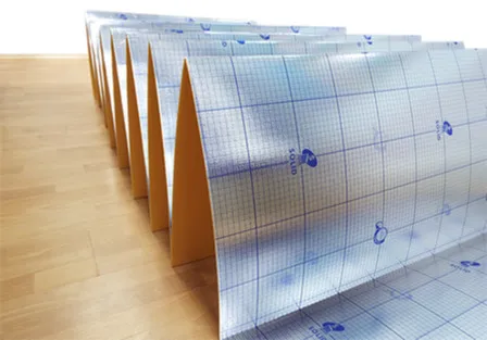 Купить Подложка-гармошка с пароизоляцией оранжевая 3 мм 1x10 м (10 м2), Solid в интернет-магазине Akvilon.kz