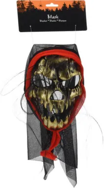 Купить Маска карнавальная Череп, 17x24 см, Koopman в интернет-магазине Akvilon.kz