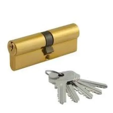 Купить Цилиндровый механизм симметричный Л-70 латунь, Нора-М в интернет-магазине Akvilon.kz