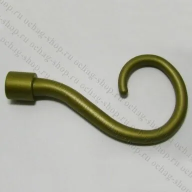 Купить Наконечник ЛУКСО золото матовый D16 (2шт) в интернет-магазине Akvilon.kz