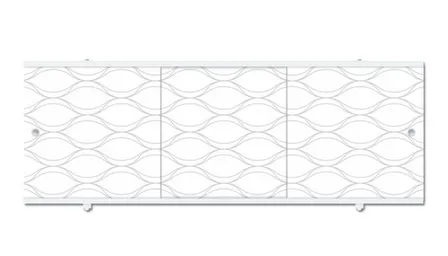 Купить Экран под ванну CETUS Pro, ПВХ, светло-серый, 1,68 м, Метакам в интернет-магазине Akvilon.kz