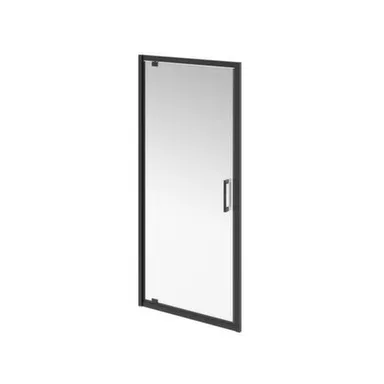 Купить Душевая дверь Vetro, распашная, черный матовый, 900x1950 мм, Kerama Marazzi в интернет-магазине Akvilon.kz