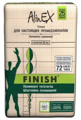 Купить Шпаклевка финишная для внутренних работ Finish, 5 кг, Alinex в интернет-магазине Akvilon.kz