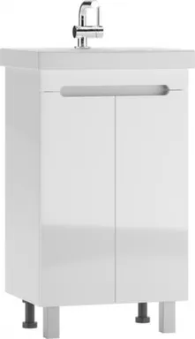 Купить Тумба Аура с умывальником Como 50 см в интернет-магазине Akvilon.kz