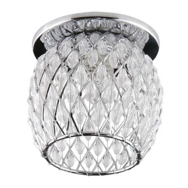 Купить Светильник G9 встраиваемый BUNGO MINI хром/прозрачный Lightstar в интернет-магазине Akvilon.kz