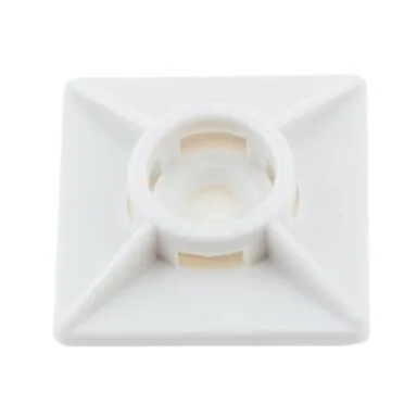 Купить Площадка для бандажа самоклеящаяся 19x19 мм, бесцветная, 8 шт, Стройбат в интернет-магазине Akvilon.kz