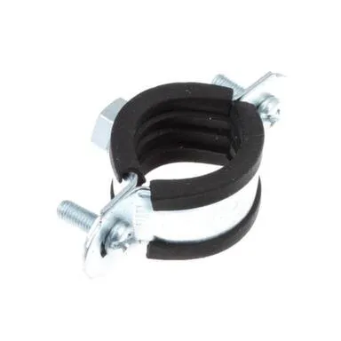 Купить Хомут с винтовым креплением 3/4", 25-28 мм, белый цинк, 1 шт, Стройбат в интернет-магазине Akvilon.kz