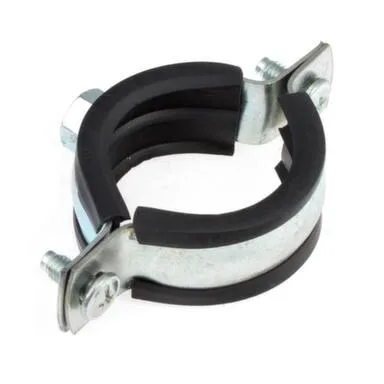 Купить Хомут с винтовым креплением 1,1/4", 40-45 мм, белый цинк, 1 шт, Стройбат в интернет-магазине Akvilon.kz