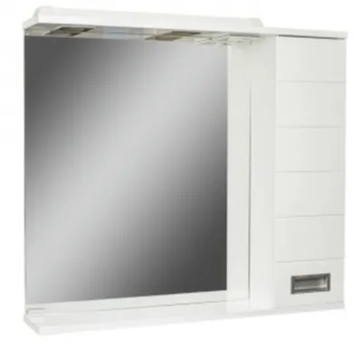 Купить Зеркало CUBE (правое) 75 см, Домино в интернет-магазине Akvilon.kz