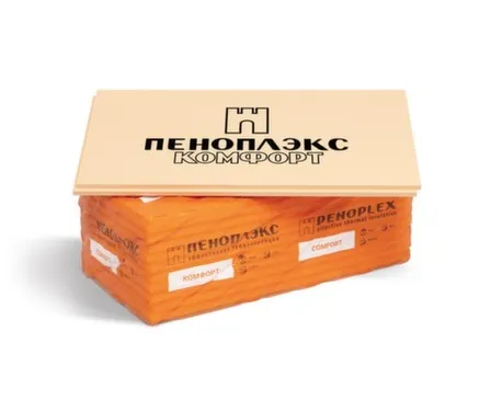 Купить Плита теплоизоляционная Пеноплекс Комфорт, 20x585x1185 мм, Пеноплекс в интернет-магазине Akvilon.kz