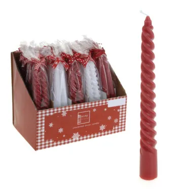 Купить Свеча столовая, набор 2 шт, высота 22 см, в ассортименте, Koopman в интернет-магазине Akvilon.kz