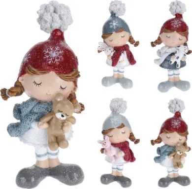 Купить Статуэтка Девочка, разм. 7,3x7x15см, в асс, Koopman в интернет-магазине Akvilon.kz