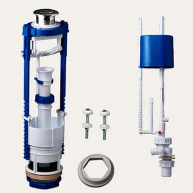 Купить Сливная арматура универсальная стандарт (кноп,ниж.подв), РБМ в интернет-магазине Akvilon.kz