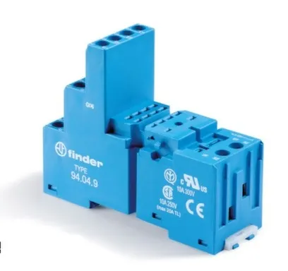 Купить Розетка для промежуточного реле 4CO 10A 4контакта Finder в интернет-магазине Akvilon.kz
