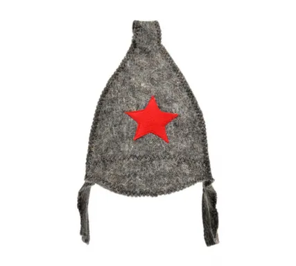 Купить Шапка для бани и сауны Буденовка, войлок, Hot Pot в интернет-магазине Akvilon.kz