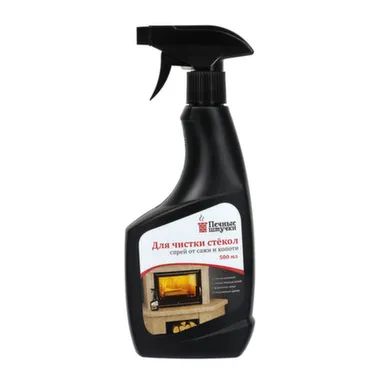 Купить Спрей для очистки стёкол 0,5л от сажи и копоти, Банные штучки в интернет-магазине Akvilon.kz