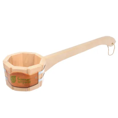 Купить Ковш-черпак из липы бондрный, 0,6 л в интернет-магазине Akvilon.kz