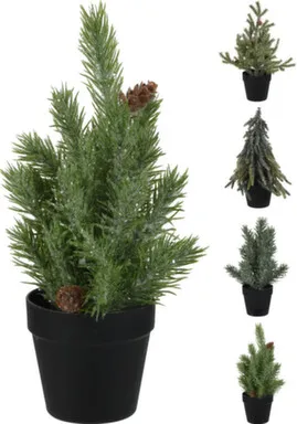 Купить Ель искусственная в горшке, разм. 12x12x22см, в асс, Koopman в интернет-магазине Akvilon.kz