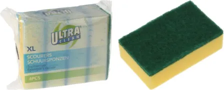 Купить Губка для мытья посуды, разм 16x8,5x4см, набор 4шт, Koopman в интернет-магазине Akvilon.kz