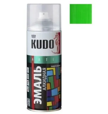 Купить Эмаль универсальная 520 мл, KUDO Салатовый в интернет-магазине Akvilon.kz