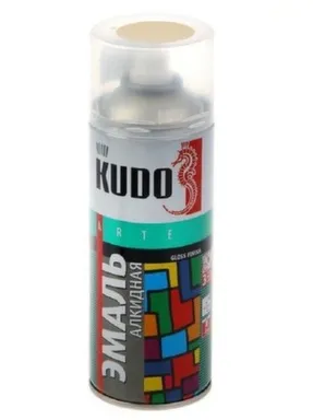 Купить Эмаль универсальная 520 мл, KUDO Слоновая кость в интернет-магазине Akvilon.kz