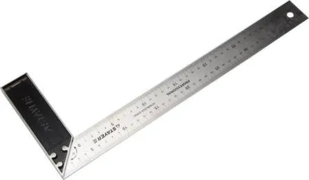 Купить Угольник столярный с гравированной шкалой, STAYER в интернет-магазине Akvilon.kz