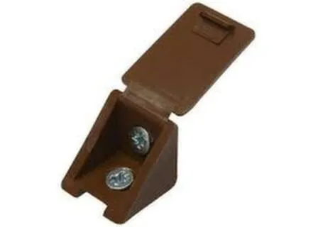 Купить Мебельный уголок с шурупом дуб (4 шт), Tech-KREP в интернет-магазине Akvilon.kz