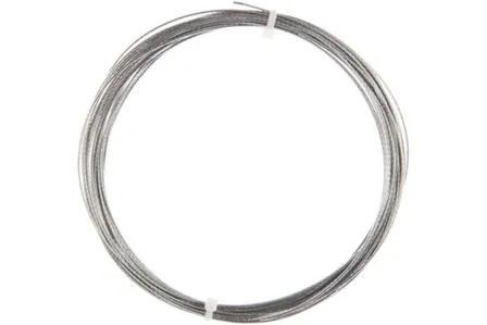 Купить Трос стальной DIN 3055 1мм (белый цинк 10 м), Стройбат в интернет-магазине Akvilon.kz