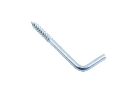 Купить Крюк Г-обр. 3,5x35 (белый цинк 4 шт), Стройбат в интернет-магазине Akvilon.kz