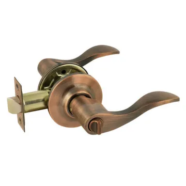 Купить Ручка-защелка межкомнатная ЗВ1-03 фиксатор Нора-М Старая медь в интернет-магазине Akvilon.kz