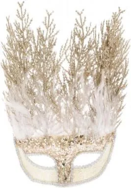 Купить Маска карнавальная, цвет золото, разм. 29x7x30см, Koopman в интернет-магазине Akvilon.kz