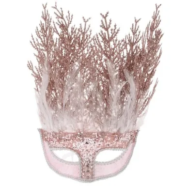 Купить Маска карнавальная, цвет розовый, разм. 29x7x30см, Koopman в интернет-магазине Akvilon.kz