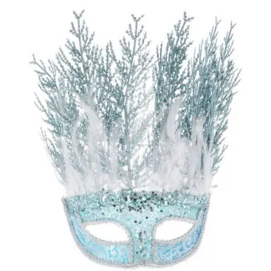 Купить Маска карнавальная, цвет голубой, разм. 29x7x30см, Koopman в интернет-магазине Akvilon.kz