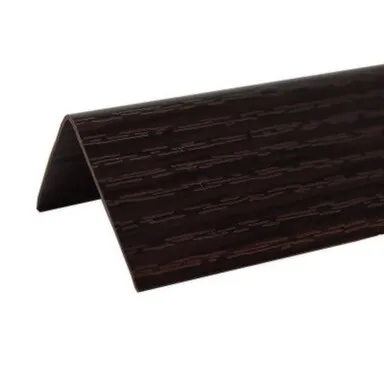 Купить Угол ПВХ арочный двухсторонний 20x10x2700мм Венге, Grace в интернет-магазине Akvilon.kz