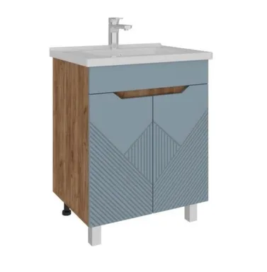 Тумба напольная Яна Дуб Крафт Золотой Alda 2 двери с умывальником Orbita 1170-60/610, 60 см, AVK в интернет-магазине Akvilon.kz Тумба напольная Яна Дуб Крафт Золотой Alda 2 двери с умывальником Orbita 1170-60/610, 60 см, AVK в интернет-магазине Akvilon.kz