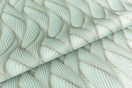 Купить Обои виниловые на флизелиновой основе Тресcаж, мотив, зеленый, 1,06x10 м, Kerama Marazzi в интернет-магазине Akvilon.kz