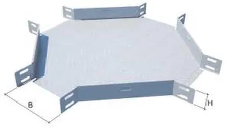 Купить Разветвитель для лотка 50x50мм Х-образный в интернет-магазине Akvilon.kz