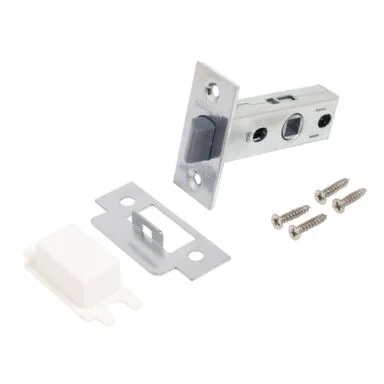 Купить Защелка дверная пластик.яз.мат.хром Аллюр в интернет-магазине Akvilon.kz