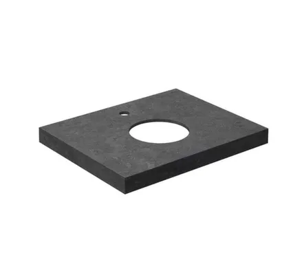 Купить Столешница для накладной раковины Роверелла, темно-серый, 60 см, Kerama Marazzi в интернет-магазине Akvilon.kz