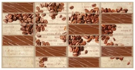 Купить Панель ПВХ 955x480мм Кофейные зерна в интернет-магазине Akvilon.kz