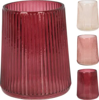 Купить Подсвечник декоративный, 12,5x12,5x15,5 см, цвет в ассортименте, Koopman в интернет-магазине Akvilon.kz