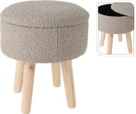 Купить Мебель деревянная - табурет, с местом для хранения 28,7x28,7x33,8 см, Koopman в интернет-магазине Akvilon.kz