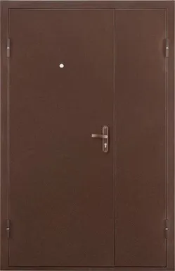 Купить Металлическая дверь «Квартет» металл/металл, 1250 × 2050 мм, антик медь, левая в интернет-магазине Akvilon.kz