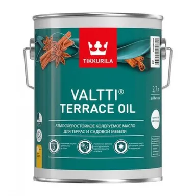 Купить Масло для террас VALTTI TERRACE OIL EC 2,7 л в интернет-магазине Akvilon.kz