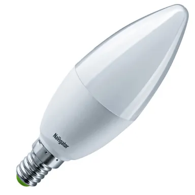 Купить Лампа светодиодная E14-C37-6500K- 5-230, Navigator в интернет-магазине Akvilon.kz