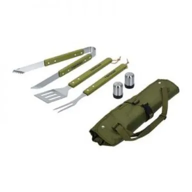 Купить Набор (сумка-фартук, вилка, лопатка, щипцы, солонка, перечница), Boyscout в интернет-магазине Akvilon.kz