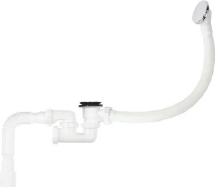 Купить Сифон д/ванны 1 1/2"х40 автомат, Aquant в интернет-магазине Akvilon.kz